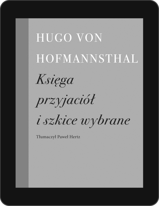 „Księga przyjaciół i szkice wybrane”
