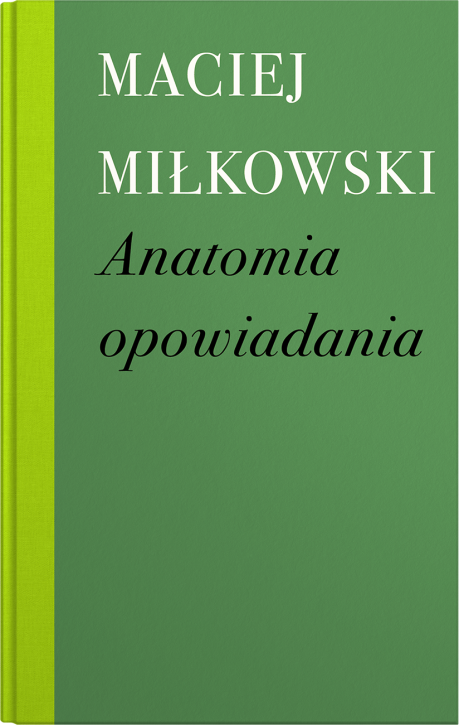 „Anatomia opowiadania” – okładka