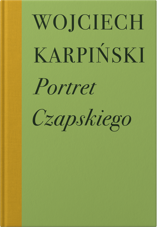 „Portret Czapskiego” – okładka